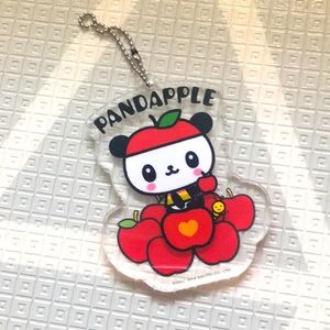NWOT SANRIO Panda Apple key chain.
